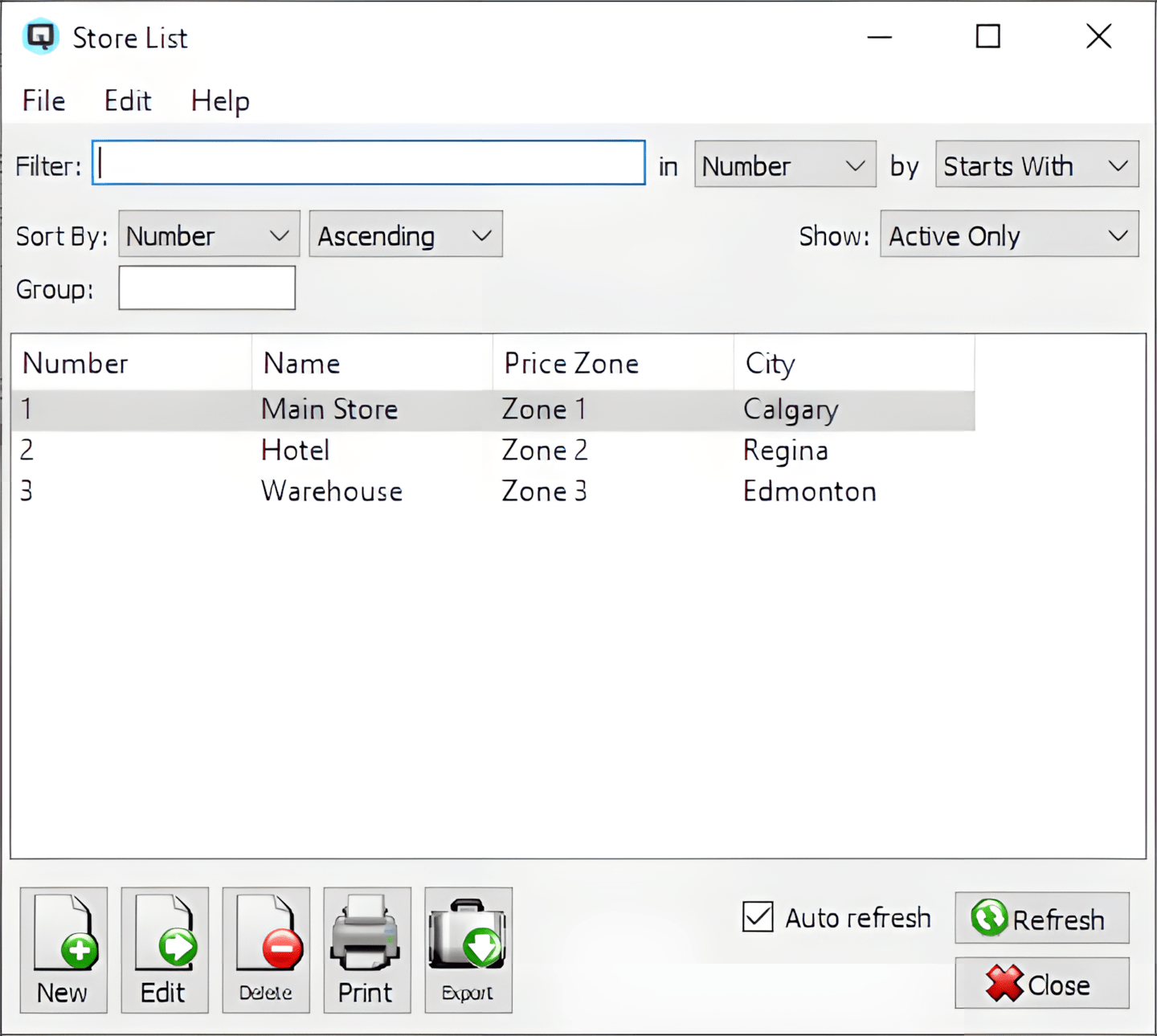 Quasar multi-store management